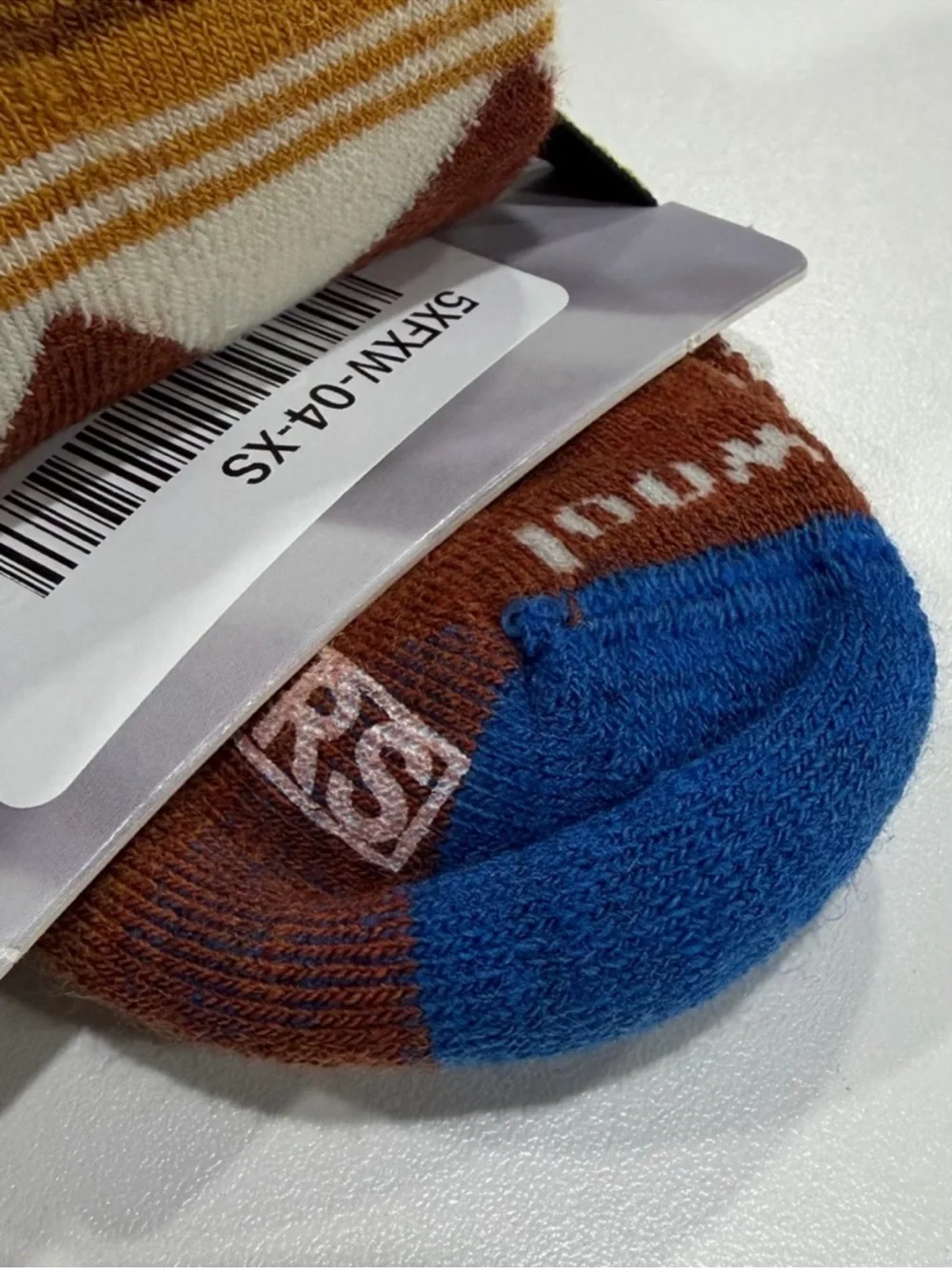 SmartWool Kids XS Light Cushion Ski Socks Over the Calf Blue Mountain NWT Snow